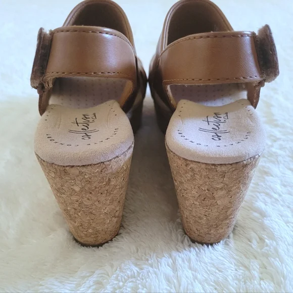 ✨️HP✨️ Clarks Annadel Ivory TAN Sandals - NIB - Picture 5 of 15